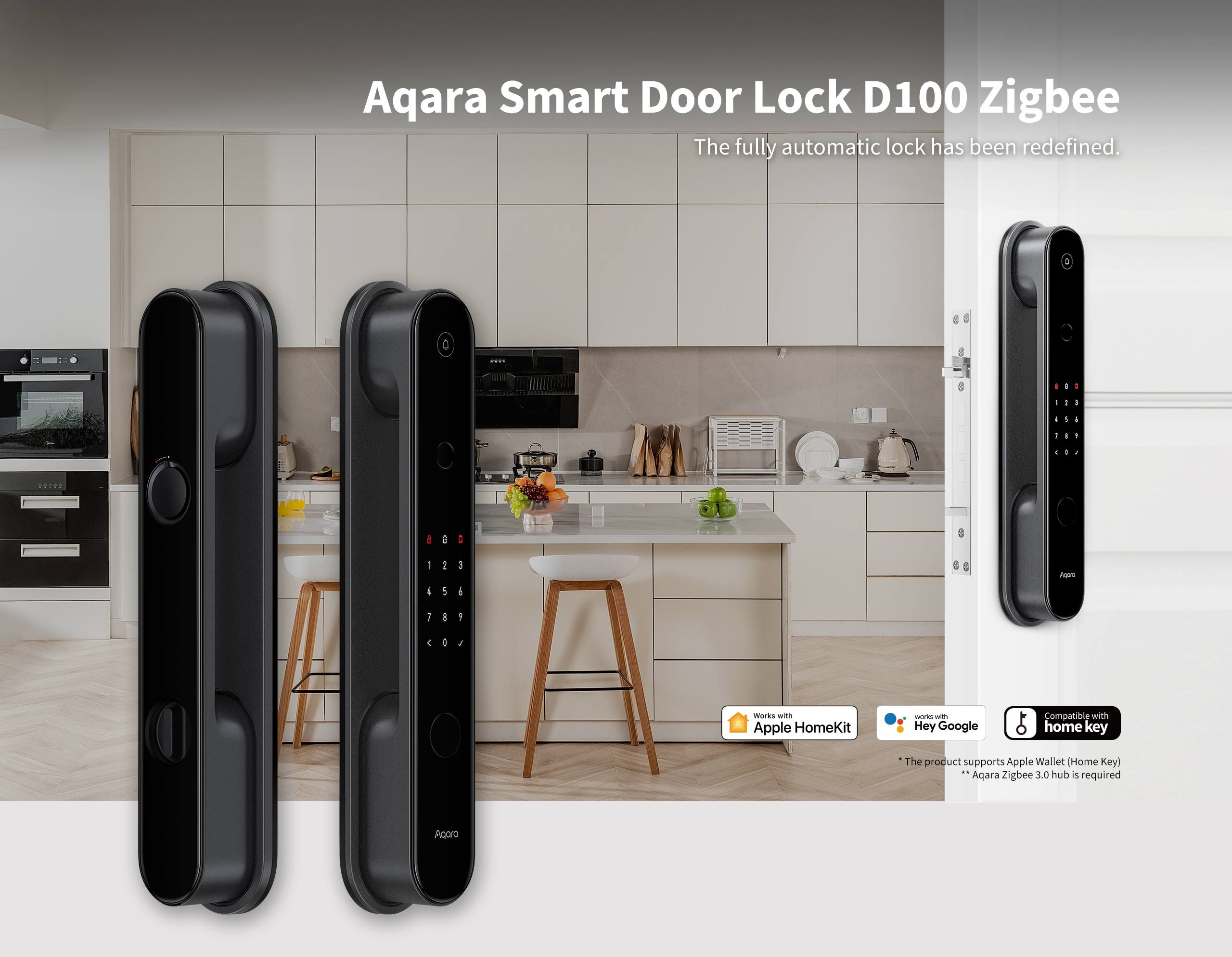 Smart Door Lock Aqara D100 Zigbee – YoConecto